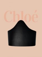 Chloe Harness crni kožni remen