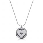 mirisni medaljon Shape of Love srebrni