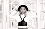 Chloe Harness crni kožni remen s naramenicama
