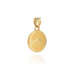 Wave of Gratitude mini medaljon by Stilueta