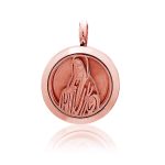 gospa privjesak rose gold